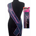 The Bride's Maid Sash - White Hens Party Sash - Hush Store Sydney 