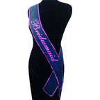 The Bride's Maid Sash - White Hens Party Sash - Hush Store Sydney 
