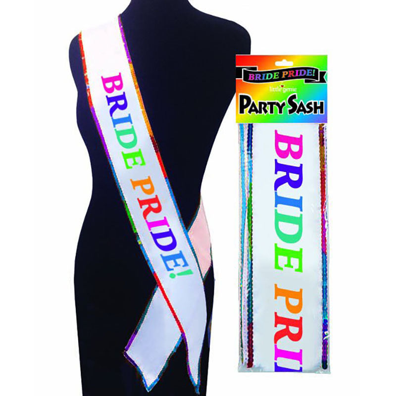 Bride Pride Sash - Hens Party Novelty - Hush Store Sydney 