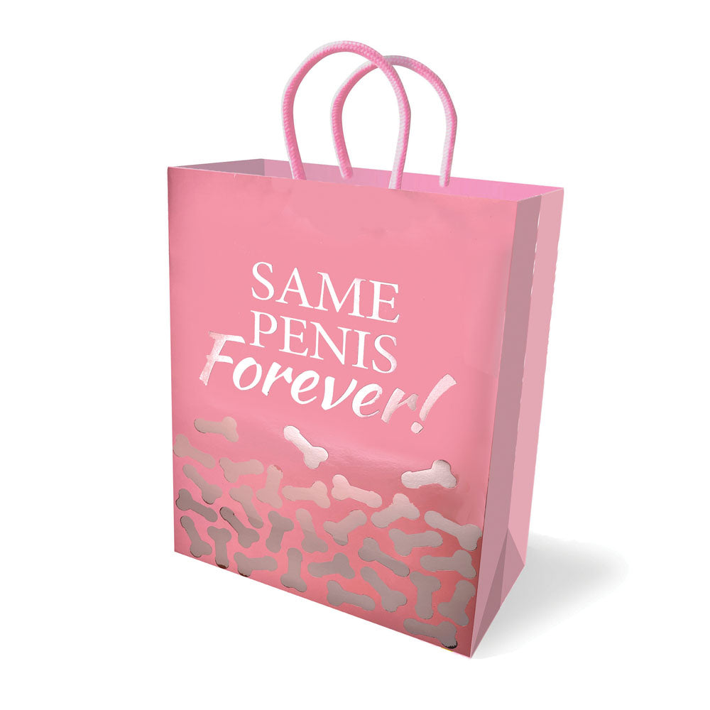 Same Penis Forever Gift Bag - Novelty Gift Bag - Hush Store Sydney 