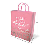 Same Penis Forever Gift Bag - Novelty Gift Bag - Hush Store Sydney 