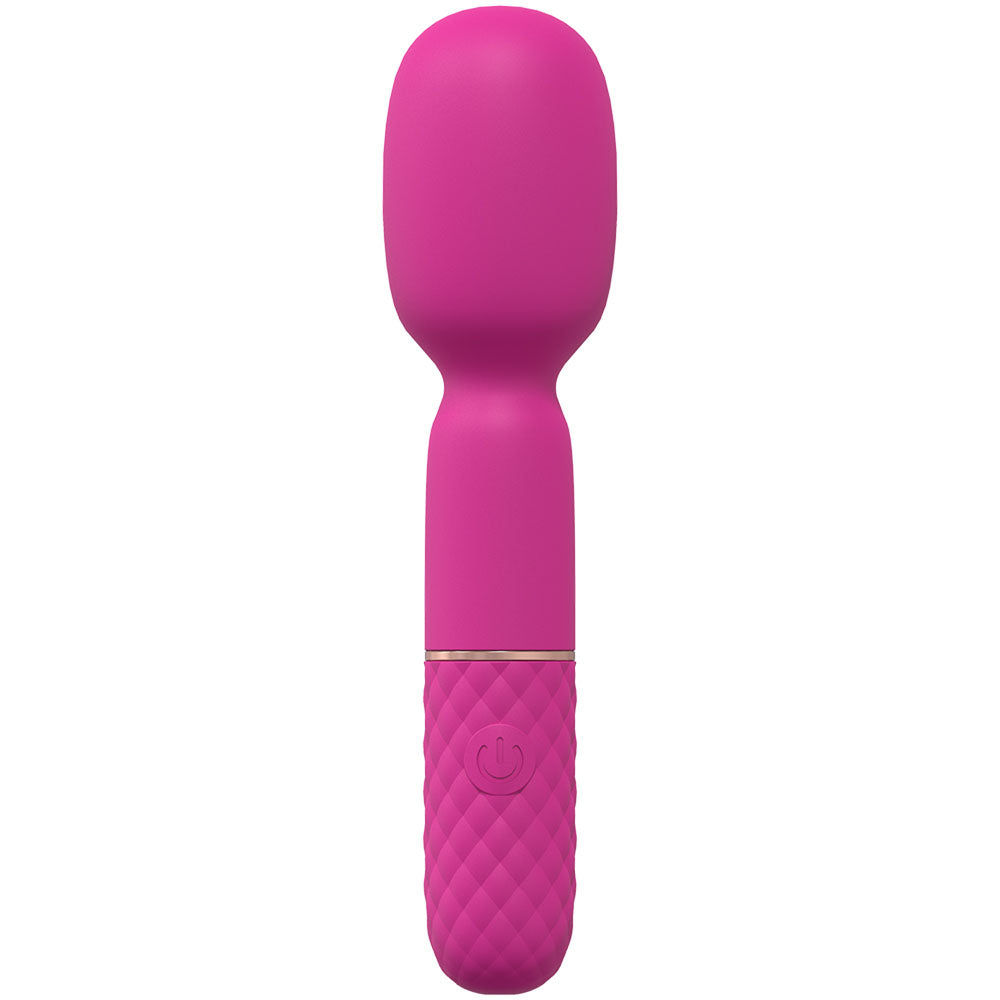LOVELINE Bella - Pink - Pink 14 cm USB Rechargeable Massage Wand - Hush Store Sydney 