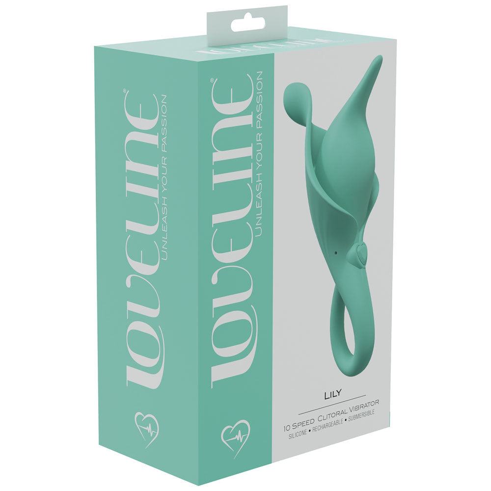 LOVELINE Lily - Green - Green USB Rechargeable Stimulator