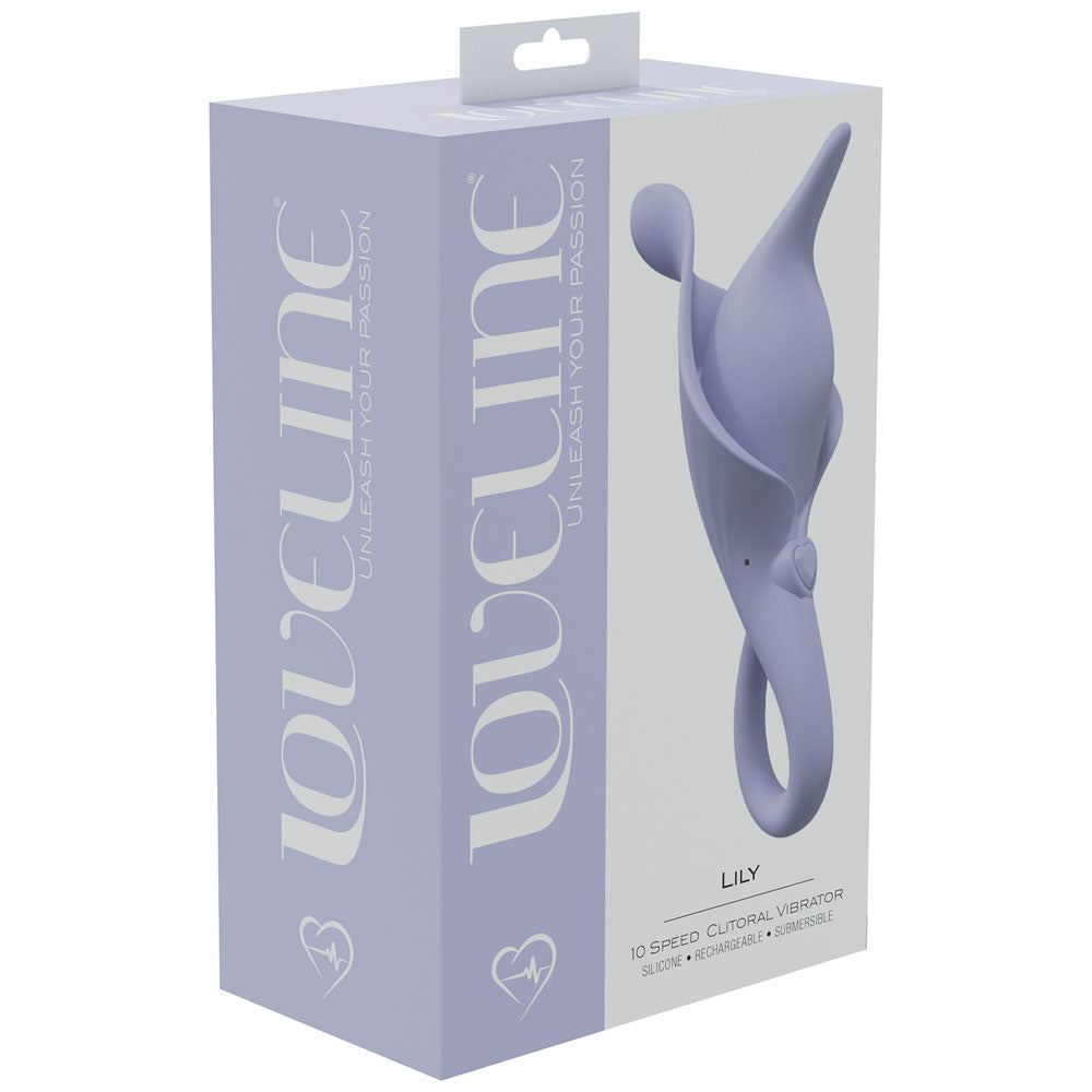 LOVELINE Lily - Lavender - Lavender USB Rechargeable Stimulator