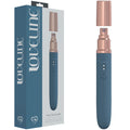 LOVELINE The Traveler - Blue - Blue 17.6 cm USB Rechargeable Vibrator with Lube Applicator - Hush Store Sydney 