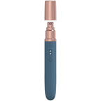 LOVELINE The Traveler - Blue - Blue 17.6 cm USB Rechargeable Vibrator with Lube Applicator