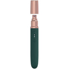 LOVELINE The Traveler - Green - Green 17.6 cm USB Rechargeable Vibrator with Lube Applicator
