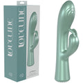 LOVELINE La Perla I - Green - Pearlescent Green 19.2 cm USB Rechargeable Rabbit Vibrator - Hush Store Sydney 