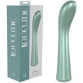 LOVELINE La Perla III - Green - Pearlescent Green 19.2 cm USB Rechargeable Vibrator - Hush Store Sydney 