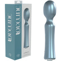 LOVELINE La Perla IV - Blue - Pearlescent Blue 19.2 cm USB Rechargeable Massage Wand - Hush Store Sydney 