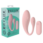 LOVELINE Wave - Pink USB Rechargeable C-Shaped Vibrator with Remote