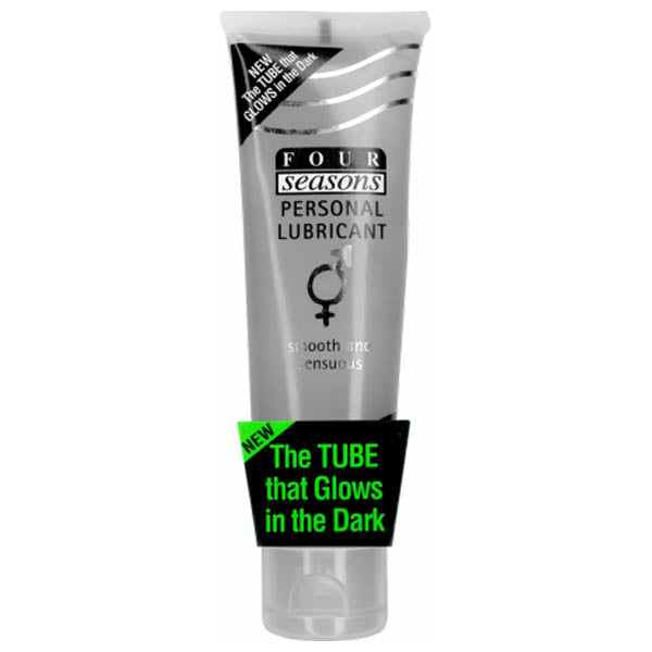 Four Seasons Glow In The Dark Lubricant - Glow N' Dark Personal Lubricant - 100 ml Tube - Hush Store Sydney 