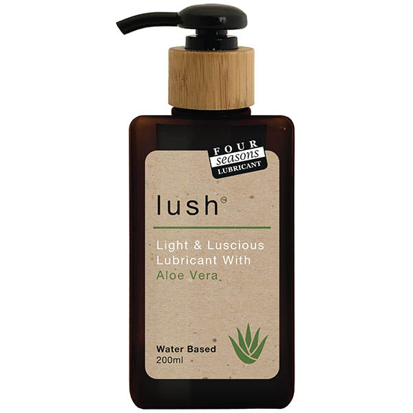 Four Seasons Lush - Water Based Lubricant with Aloe Vera - 200 ml - Hush Store Sydney 