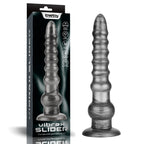 King Sized Vibrating Vibrax Slider - Grey 32.3 cm (12.5'') USB Rechargeable Vibrating Dildo