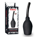 Bondage Fetish Deluxe Douche - Black Unisex Curved Douche - 310 ml capacity - Hush Store Sydney 