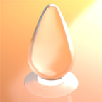 Flawless Clear Anal Plug 4.5'' - Clear 11.5 cm Butt Plug