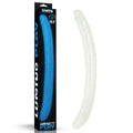 Lumino Play 18.5'' Double Dildo - Glow in the Dark Blue 47 cm Double Dong - Hush Store Sydney 