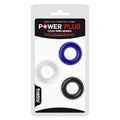 Power Plus Triple Donut Ring Set - Coloured Cock Rings - Set of 3 - Hush Store Sydney 