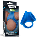 Pinnacle Pro Trio Grip Enhancer - Blue Cock & Balls Ring - Hush Store Sydney 