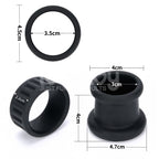 Pinnacle Pro Twin Grip Enhancer - Black Cock & Balls Ring