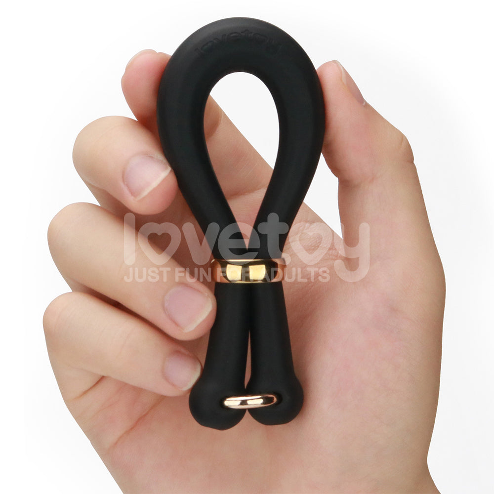 Pinnacle Pro Anyfit Stretcher - Black Adjustable Cock Ring - Hush Store Sydney 