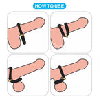 Pinnacle Pro Anyfit Stretcher - Black Adjustable Cock Ring - Hush Store Sydney 