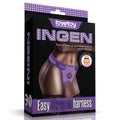 Ingen Easy Strap-On Harness - Purple Adjustable Strap-On Harness (No Probe Included) - Hush Store Sydney 