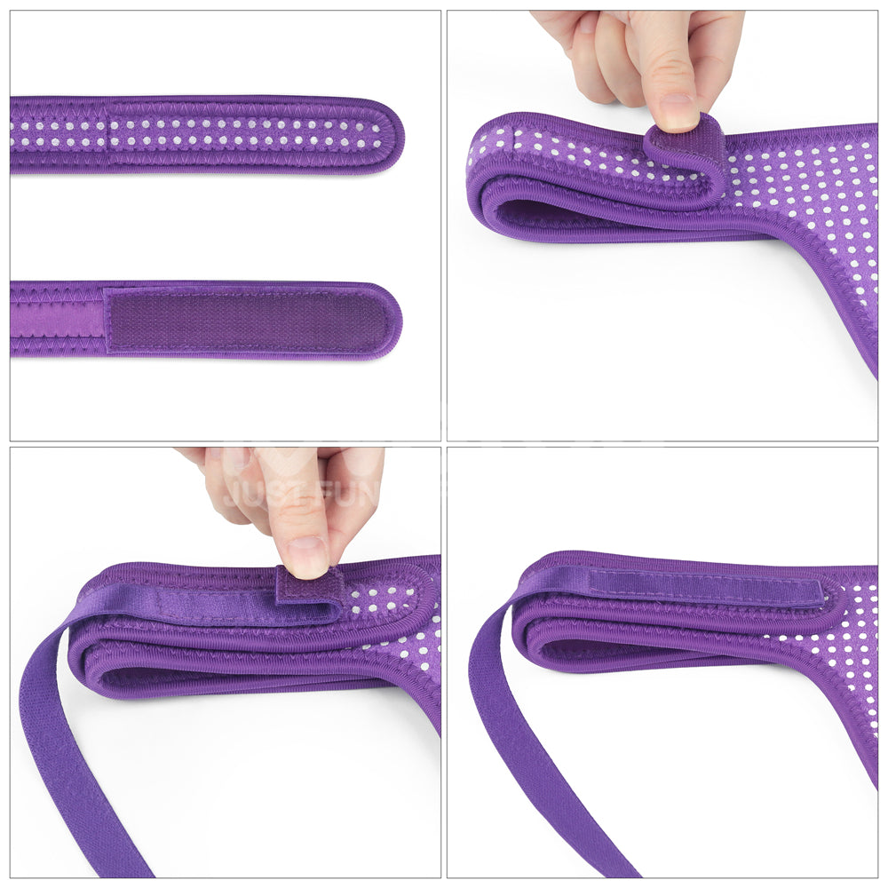 Ingen Easy Strap-On Harness - Purple Adjustable Strap-On Harness (No Probe Included)
