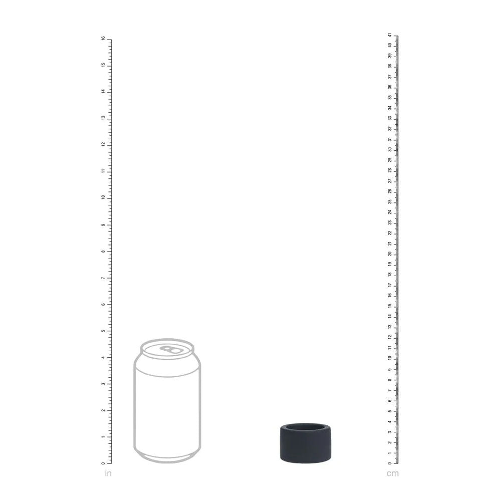 LEVELZ Liquid Silicone Ball Strap - M - Black - Black Ball Strap - Hush Store Sydney 