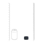 LEVELZ Liquid Silicone Ball Strap - M - Black - Black Ball Strap - Hush Store Sydney 