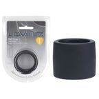 LEVELZ Liquid Silicone Ball Strap - L - Black - Black Ball Strap - Hush Store Sydney 