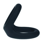 LEVELZ Double O Silicone Cock Ring - M - Black - Black Cock & Balls Rings - Hush Store Sydney 
