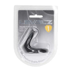 LEVELZ Double O Silicone Cock Ring - M - Black - Black Cock & Balls Rings - Hush Store Sydney 