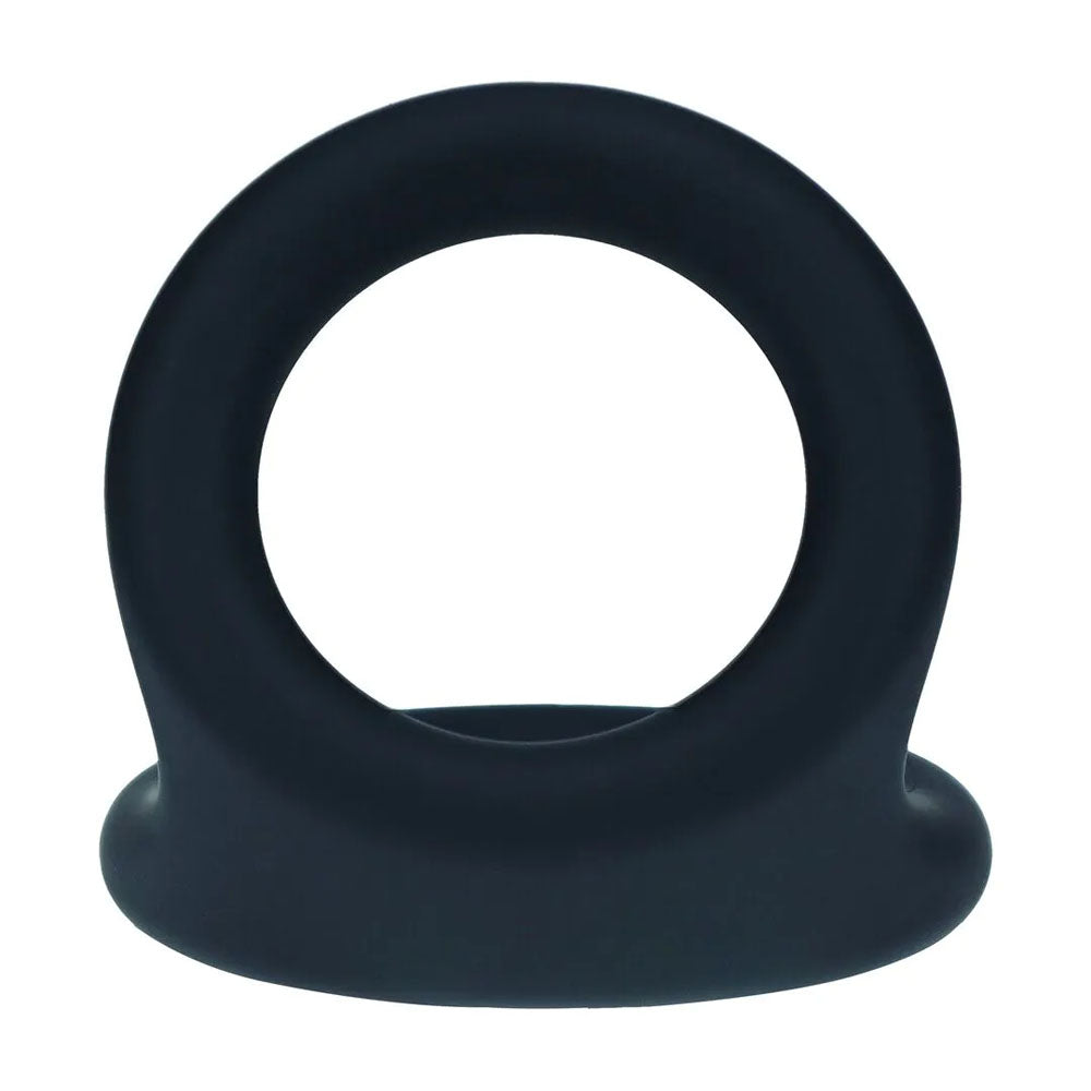 LEVELZ Double O Silicone Cock Ring - L - Black - Black Cock & Balls Rings - Hush Store Sydney 