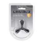 LEVELZ Tri O Ergo Silicone Cock Ring - Black - Black Cock & Balls Rings - Hush Store Sydney 