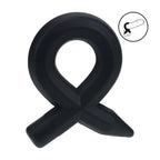 LEVELZ Pencil Liquid Silicone Cock Ring - Black Cock Ring - Hush Store Sydney 