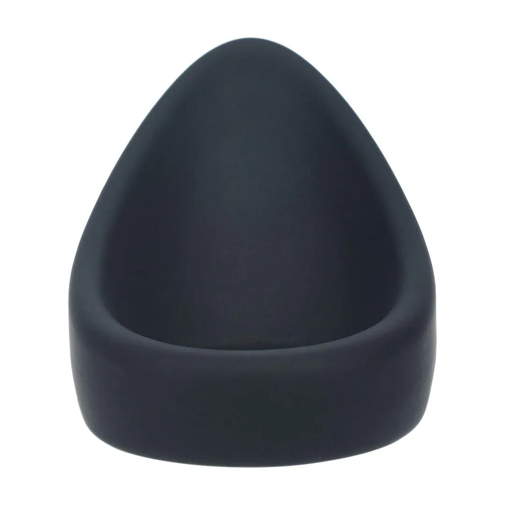 LEVELZ Teardrop Silicone Cock Ring - Black - Black Cock Ring - Hush Store Sydney 