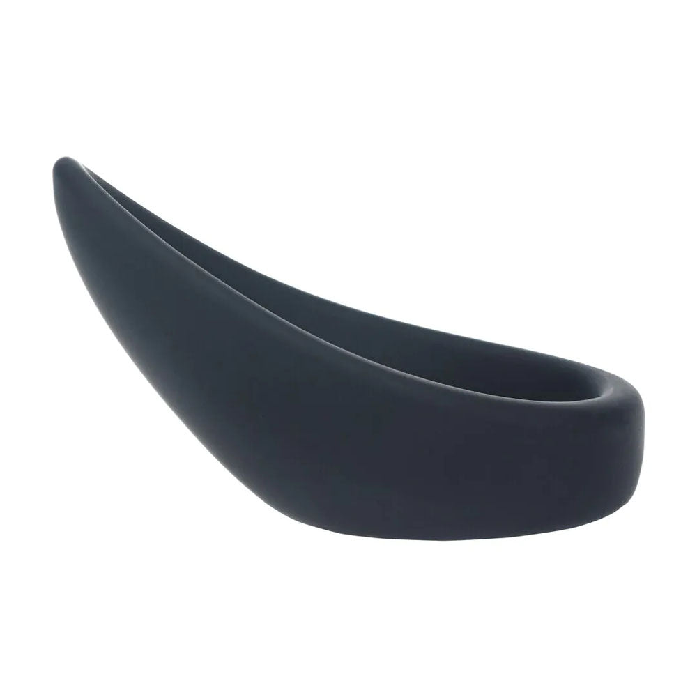 LEVELZ Teardrop Silicone Cock Ring - Black - Black Cock Ring - Hush Store Sydney 