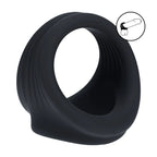 LEVELZ Silicone Cock & Ball Harness - Black - Black Cock & Ball Ring - Hush Store Sydney 