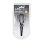 LEVELZ Wide Adjustable Silicone Lasso Cock Ring - Black Adjustable Cock Ring - Hush Store Sydney 