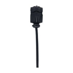 LEVELZ Wide Detachable Lasso Cock Ring - Black - Black Adjustable Cock Ring - Hush Store Sydney 