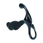 LEVELZ Rippled with Hard Loop Prostate Massager - Small - Black Small Prostate Massager - Hush Store Sydney 