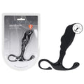 LEVELZ Rippled with Hard Loop Prostate Massager - Large - Black Large Prostate Massager - Hush Store Sydney 