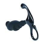 LEVELZ Rippled with Hard Loop Prostate Massager - Large - Black Large Prostate Massager - Hush Store Sydney 