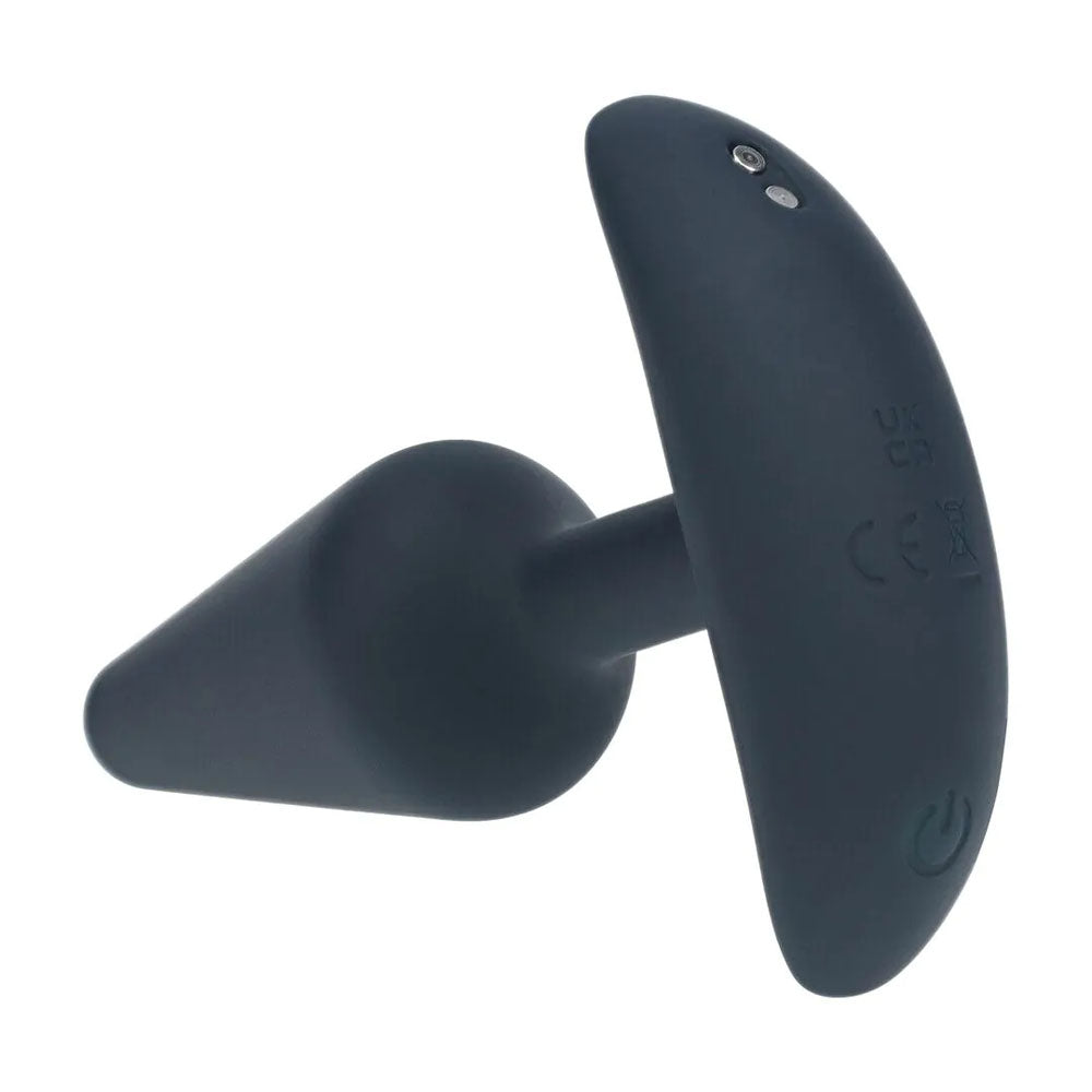 LEVELZ Classic Vibrating Silicone Anal Plug - Small - Black Small USB Rechargeable Butt Plug - Hush Store Sydney 