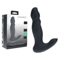 LEVELZ Vibrating & Thrusting Silicone Prostate Massager - Black 14.7 cm USB Rechargeable Thrusting Prostate Massager - Hush Store Sydney 