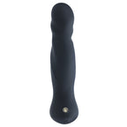LEVELZ Vibrating & Thrusting Silicone Prostate Massager - Black 14.7 cm USB Rechargeable Thrusting Prostate Massager - Hush Store Sydney 
