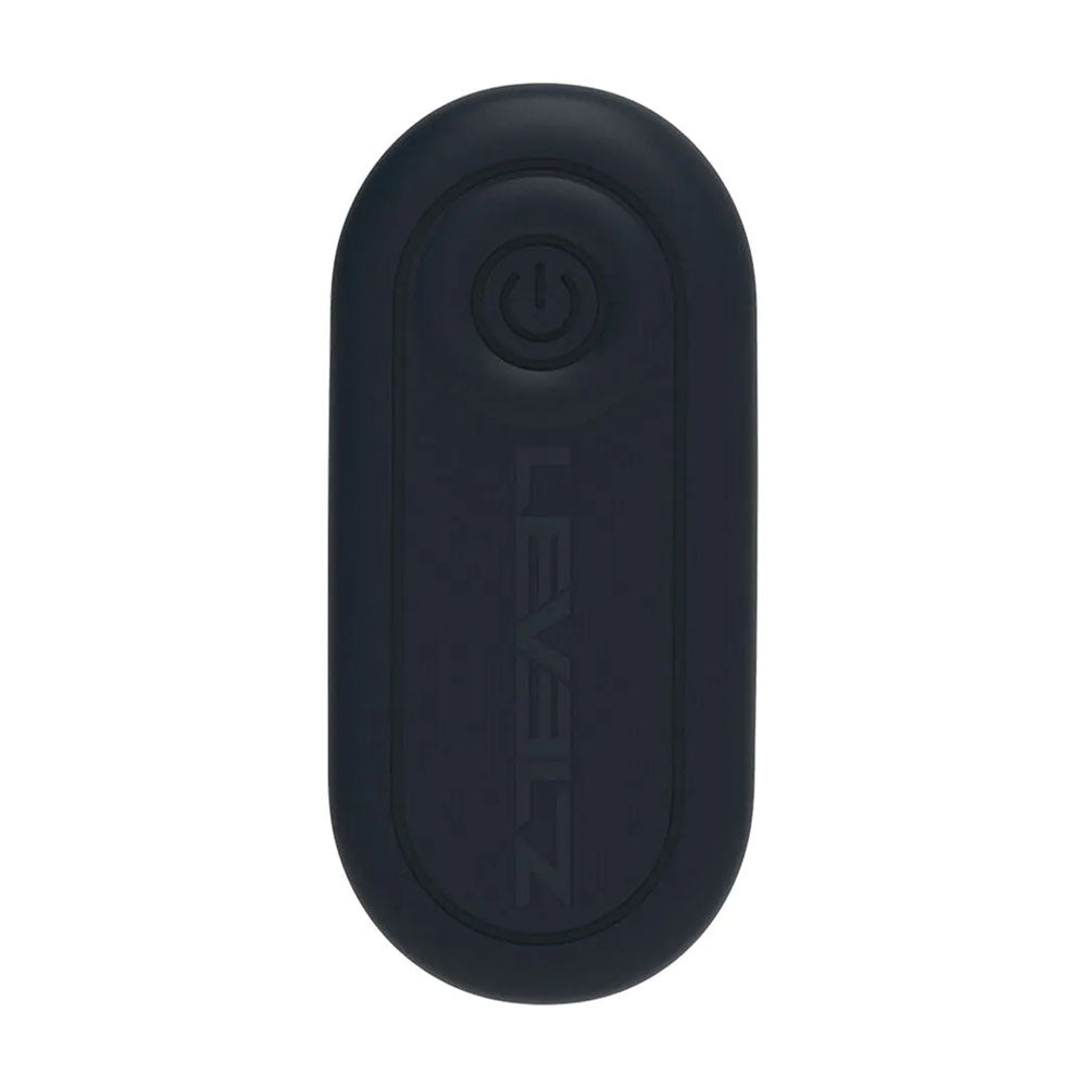 LEVELZ Dual Vibrating Prostate Stimulator with Cock Ring - Black USB Rechargeable Vibrating Butt Plug with Cock Ring - Hush Store Sydney 