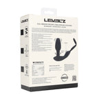 LEVELZ Dual Vibrating Prostate Stimulator with Cock Ring - Black USB Rechargeable Vibrating Butt Plug with Cock Ring - Hush Store Sydney 