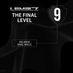 LEVELZ Round Anal Balls - XXL - 60mm - Black 52.5 cm XXL Anal Beads - Hush Store Sydney 